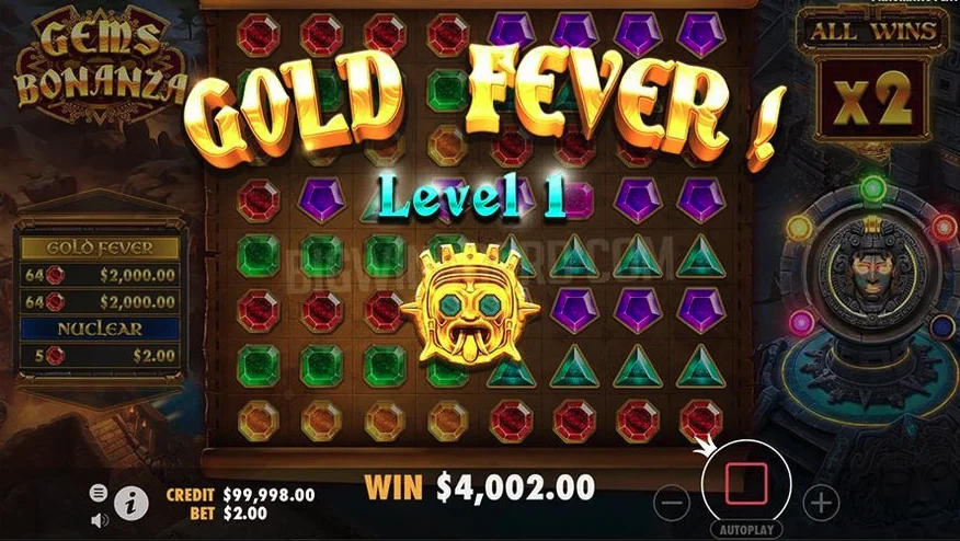 Gems Bonanza kolikkopelit bonus