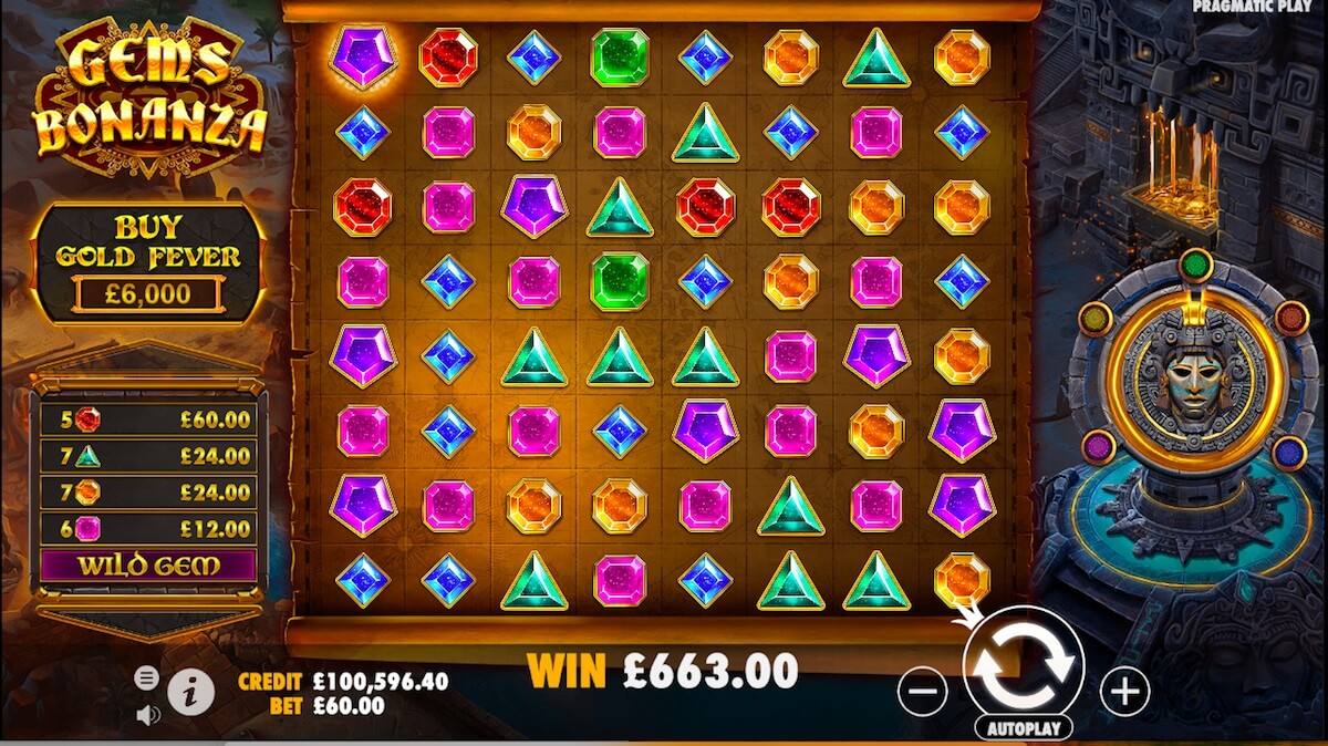 online kolikkopelit Gems Bonanza